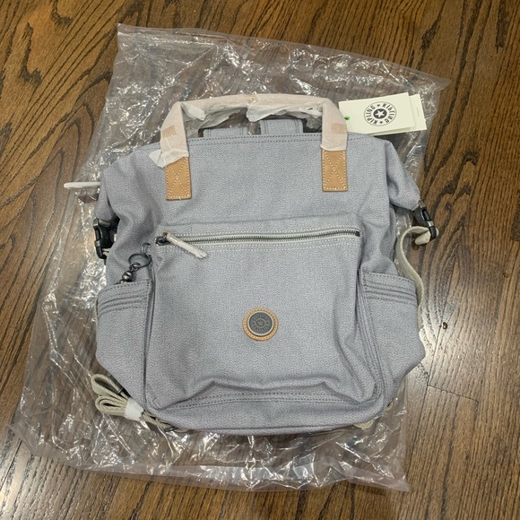 New Kipling Tsuki Small Convertible Backpack Rustic Blue - Picture 5 of 11